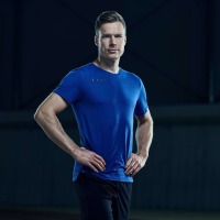 Markus Rehm, Weltrekordhalter im Weitsprung (Klasse T64) und Orthopädietechniker-Meister, ist am Stand von Össur auf der OTWorld präsent. 