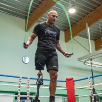 Boxen als Therapie – Abel Aber im Training