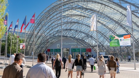 Glashalle der Leipziger Messe / Glass hall of Leipzig Trade Fair