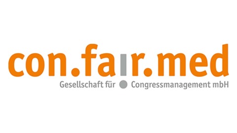 Logo con.fair.med - Gesellschaft für Congressmanagement mbH