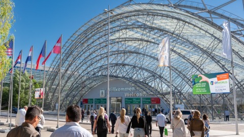 Glashalle der Leipziger Messe / Glass hall of Leipzig Trade Fair
